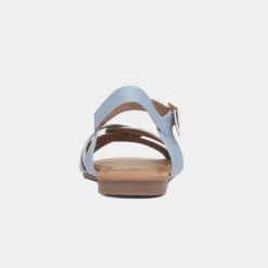 Divaz Antalya Womens Blue Strappy Sandals