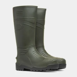 Downpour Mens Green Welly