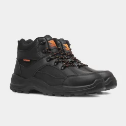 EarthWorks Scaffold Mens Black Safety Boot
