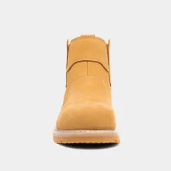 EarthWorks Scriber Mens Honey Leather Safety Boot