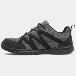 EarthWorks Tool Box Mens Grey Lace Up Safety Shoe