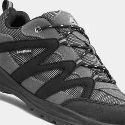 EarthWorks Tool Box Mens Grey Lace Up Safety Shoe