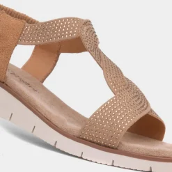 Fleet & Foster Hyacinth Women's Tan Sandal