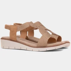 Fleet & Foster Hyacinth Women's Tan Sandal