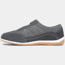 Fleet & Foster Mombassa Womens Grey Leather Shoe