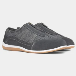 Fleet & Foster Mombassa Womens Grey Leather Shoe