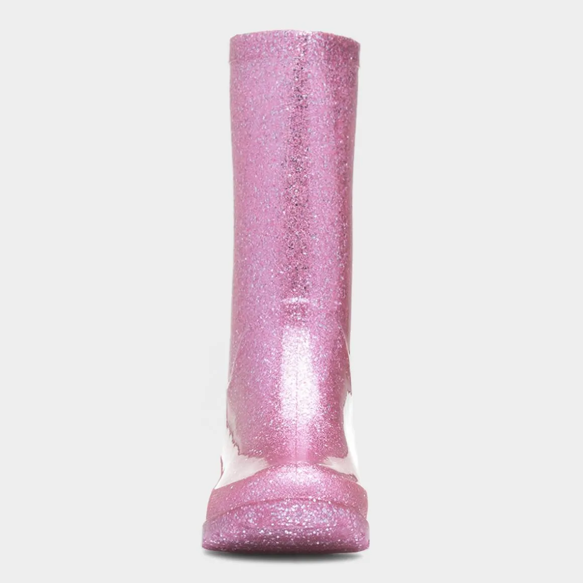 Flurry Girls Pink Glitter Welly