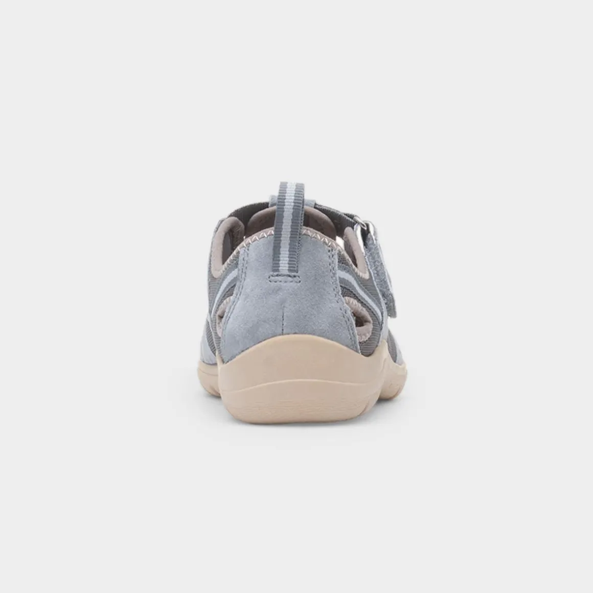 Free Spirit Cleveland Womens Grey Easy Fasten Shoe