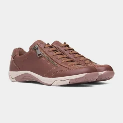 Free Spirit Hadlee Womens Brown Leather Shoe