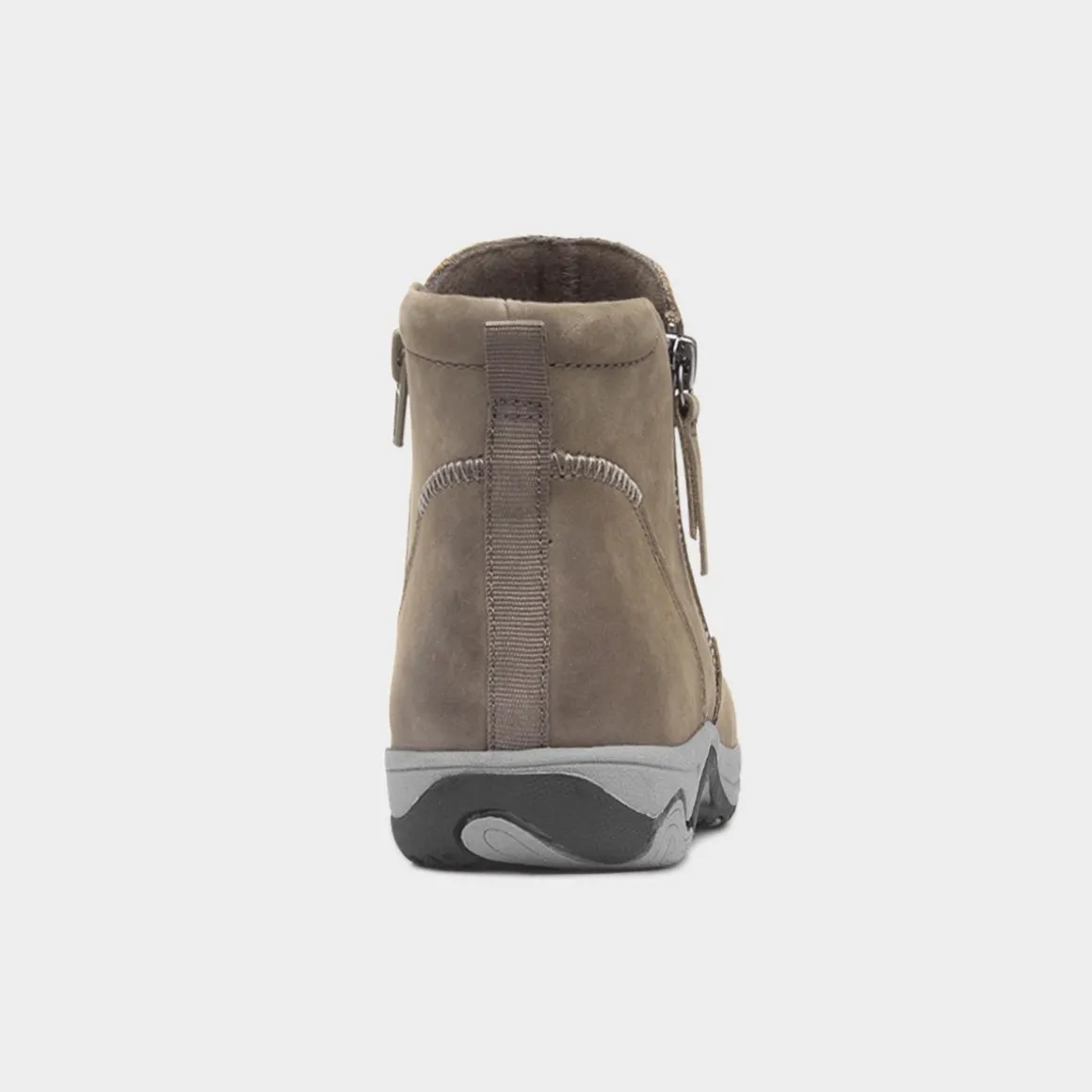 Free Spirit Vada Womens Olive Leather Ankle Boot