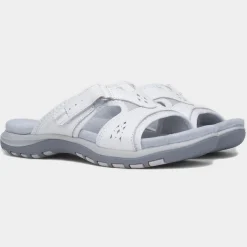 Free Spirit Wickford Womens White Mule Sandal