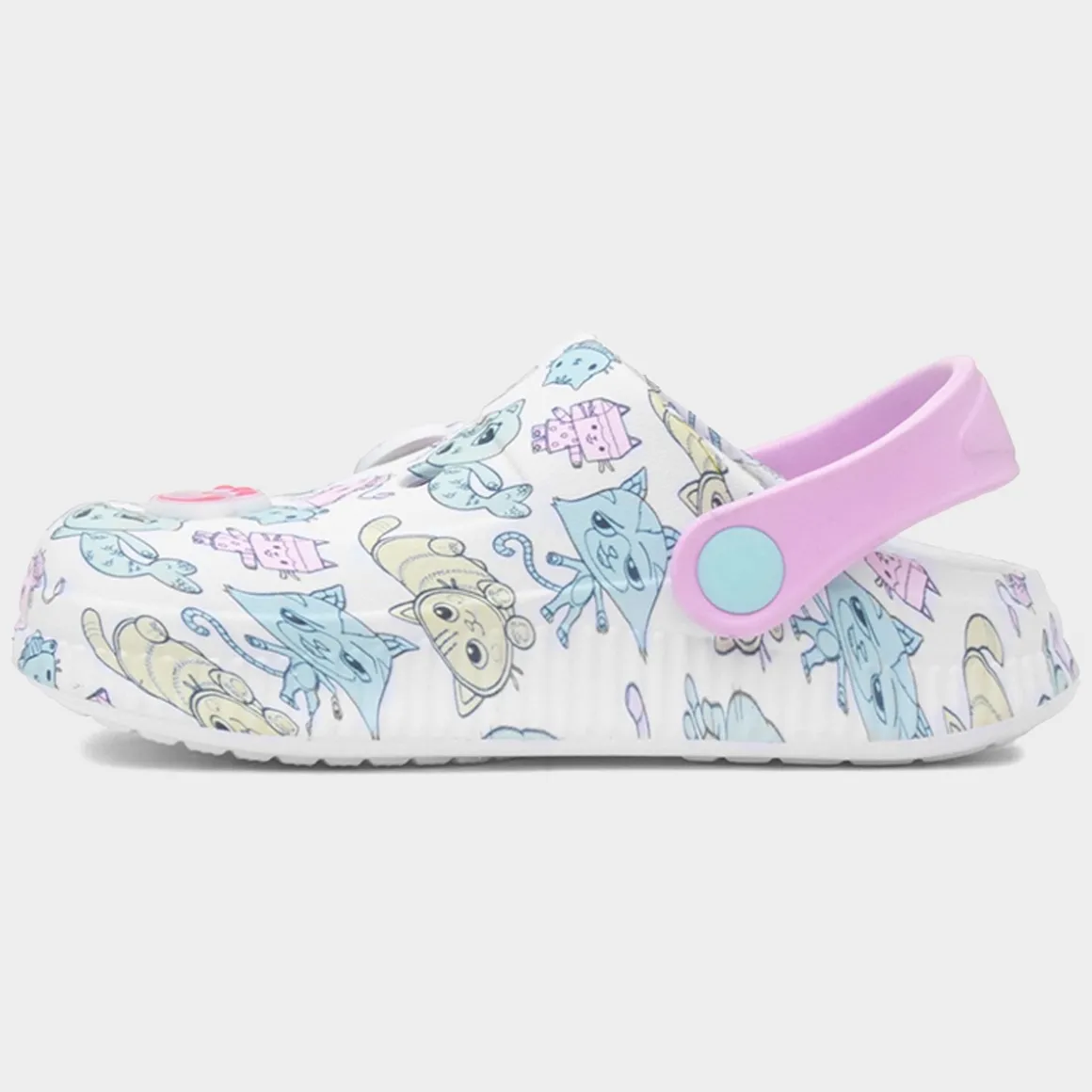 Gabby's Dollhouse Kids White EVA Clog