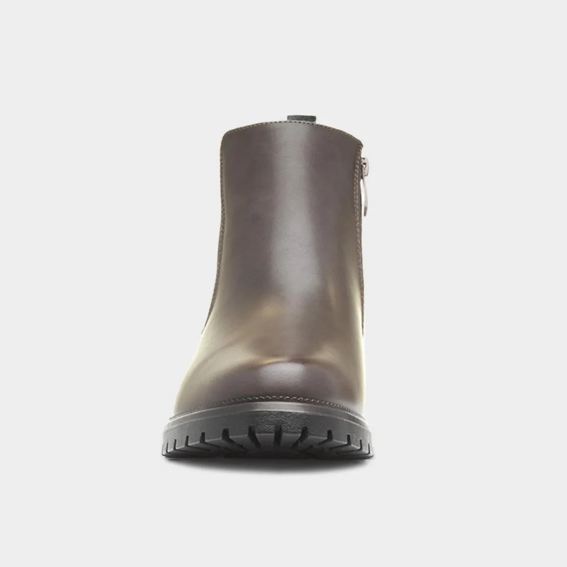 Heavenly Feet Angelina Womens Brown Chelsea Boot