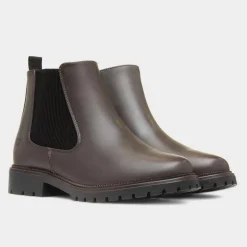 Heavenly Feet Angelina Womens Brown Chelsea Boot