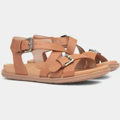 Heavenly Feet Apollo Womens Tan Sandal