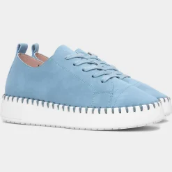 Heavenly Feet Astrid Womens Blue Casual Shoe