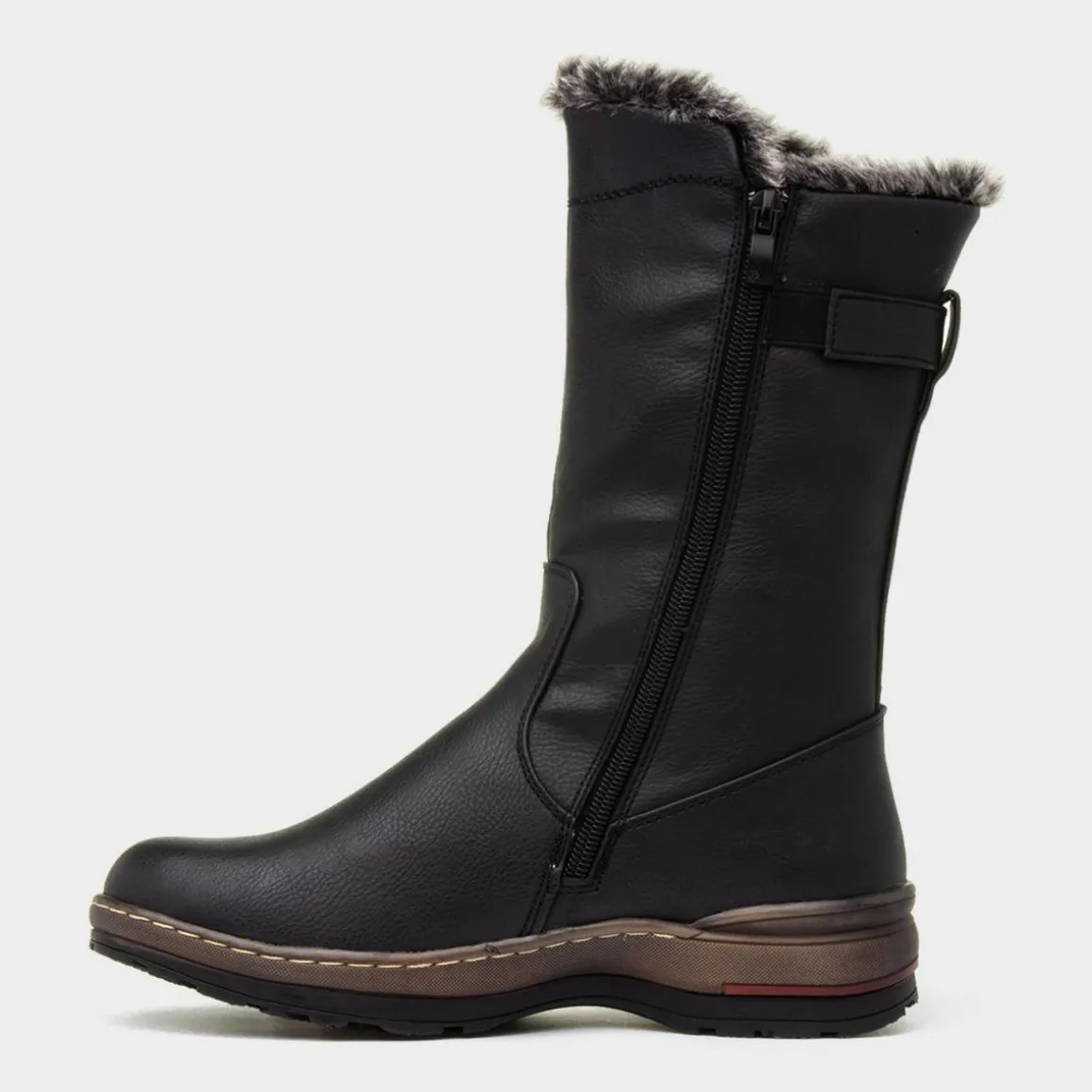 Heavenly Feet Bramble Womens Black Calf Boot