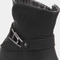 Heavenly Feet Cicely Womens Black Ankle Boot