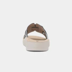 Heavenly Feet Davena Womens Black Mule Sandal
