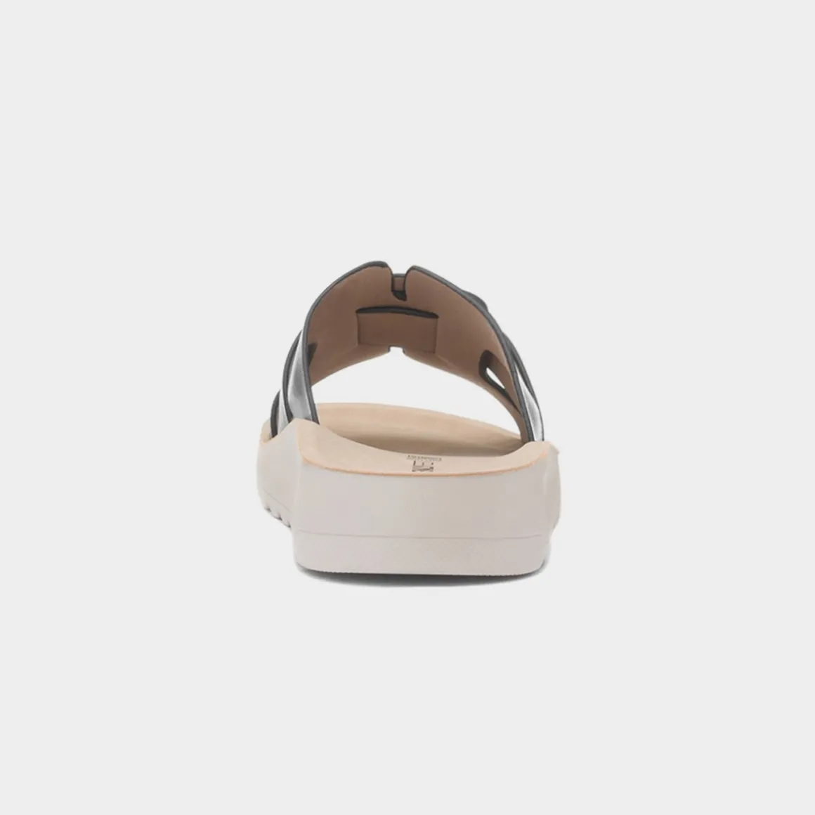 Heavenly Feet Davena Womens Black Mule Sandal