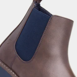 Heavenly Feet Dawlish Womens Brown Chelsea Boot