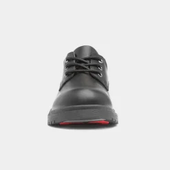 Heavenly Feet Jasmine Girls Black Lace Up Shoe