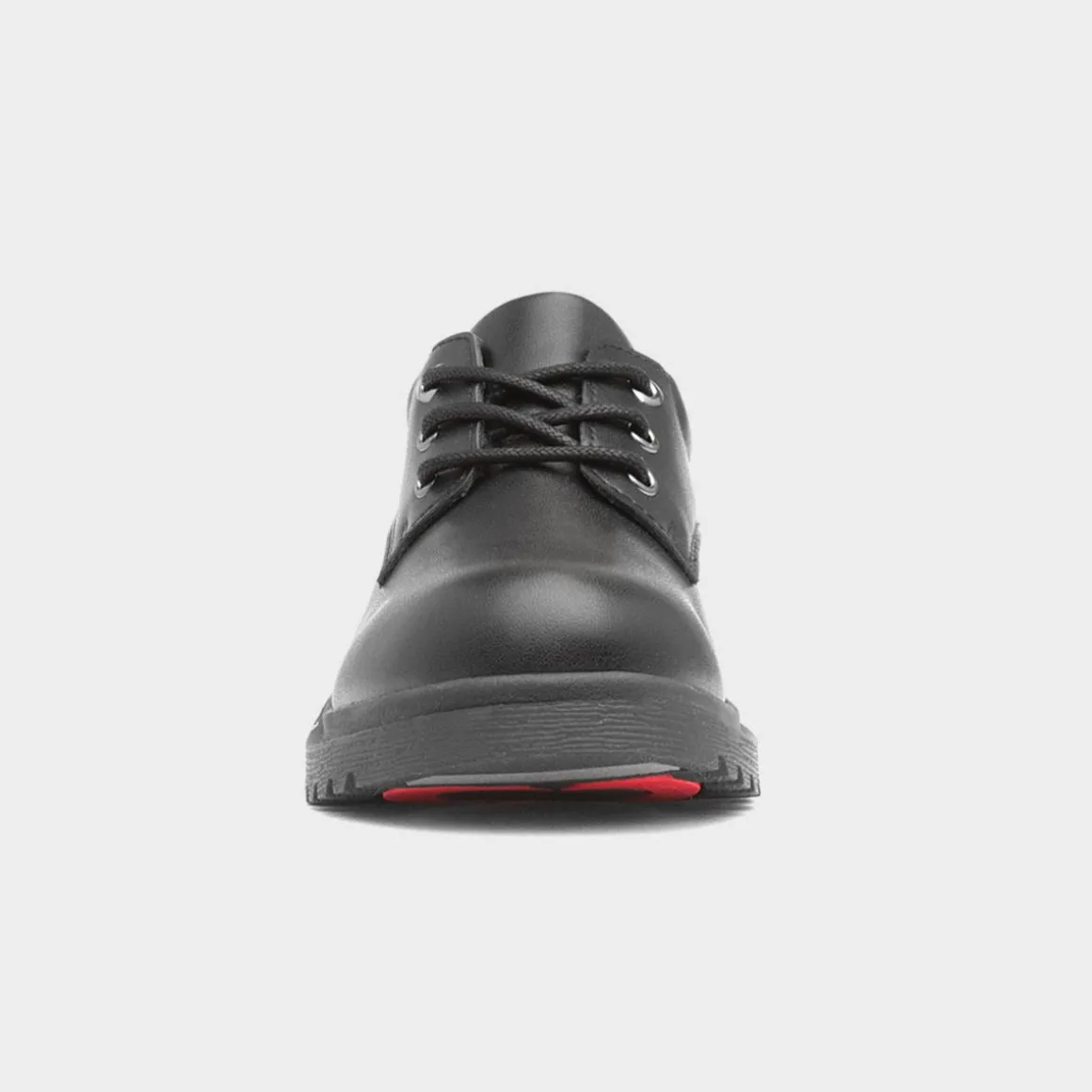 Heavenly Feet Jasmine Girls Black Lace Up Shoe