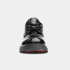 Heavenly Feet Jasmine Girls Black Patent Shoe