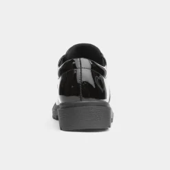 Heavenly Feet Jasmine Girls Black Patent Shoe