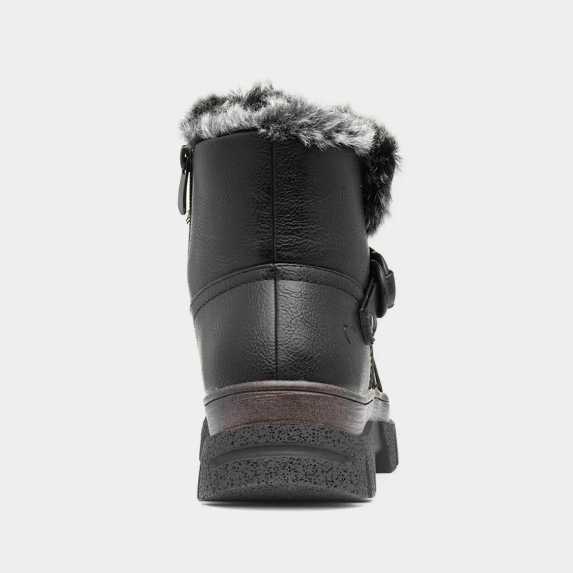Heavenly Feet Laurel Womens Black Ankle Boot