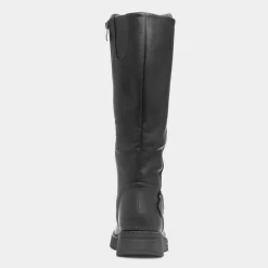 Heavenly Feet Linoa Womens Black Long Leg Boot