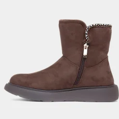 Heavenly Feet Litesoles Karla Womens Brown Boot