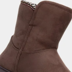 Heavenly Feet Litesoles Karla Womens Brown Boot