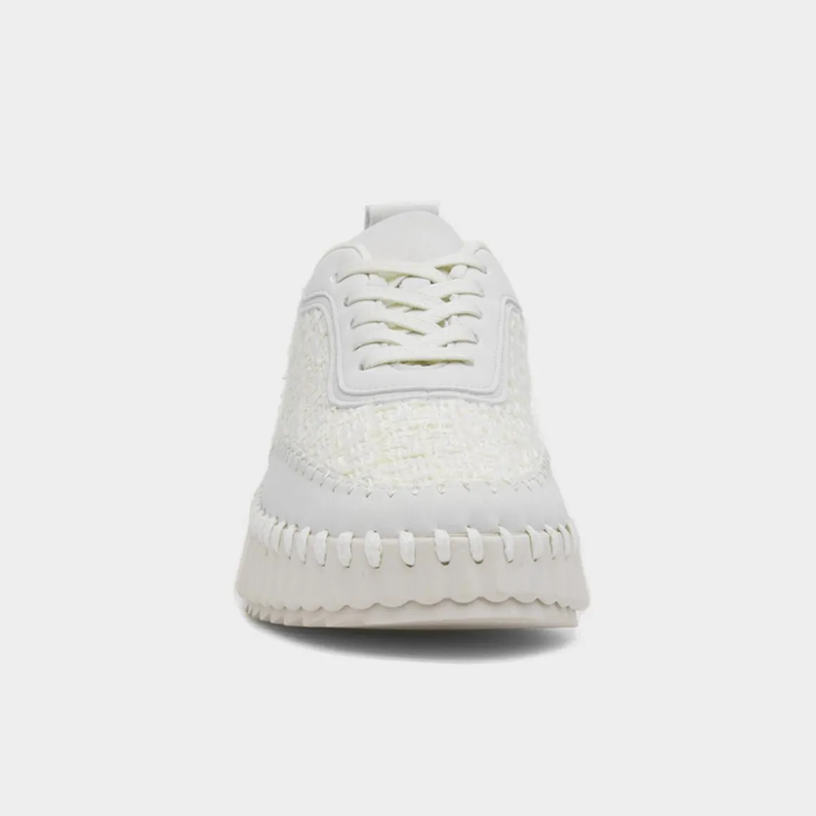 Heavenly Feet Mae Womens Cream Trainer