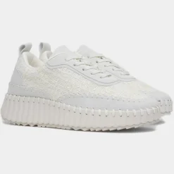 Heavenly Feet Mae Womens Cream Trainer