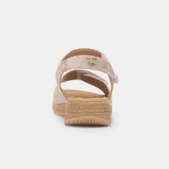 Heavenly Feet Mavis Cloud Womens Beige Sandal