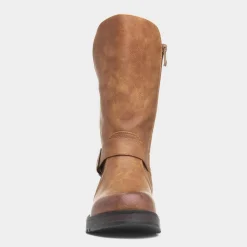 Heavenly Feet Maya Womens Tan Calf Boot