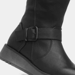 Heavenly Feet Maya Womens Black Calf Boot