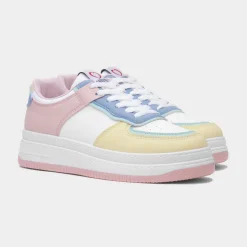 Heavenly Feet Orbit Womens Multi Pastel Trainer