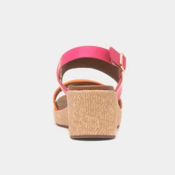 Heavenly Feet Roseanna Womens Multi Wedge Sandal