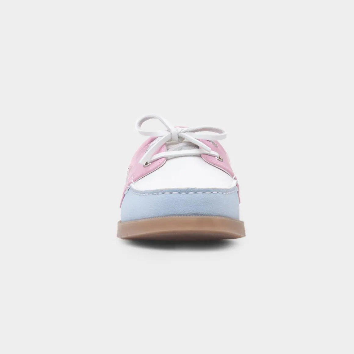 Heavenly Feet Shelly Womens Multi Pastel Boat Shoe