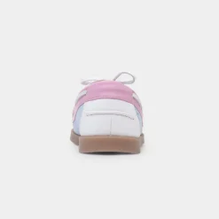 Heavenly Feet Shelly Womens Multi Pastel Boat Shoe