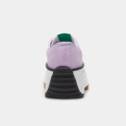 Heavenly Feet Strata Womens Lilac Platform Canvas