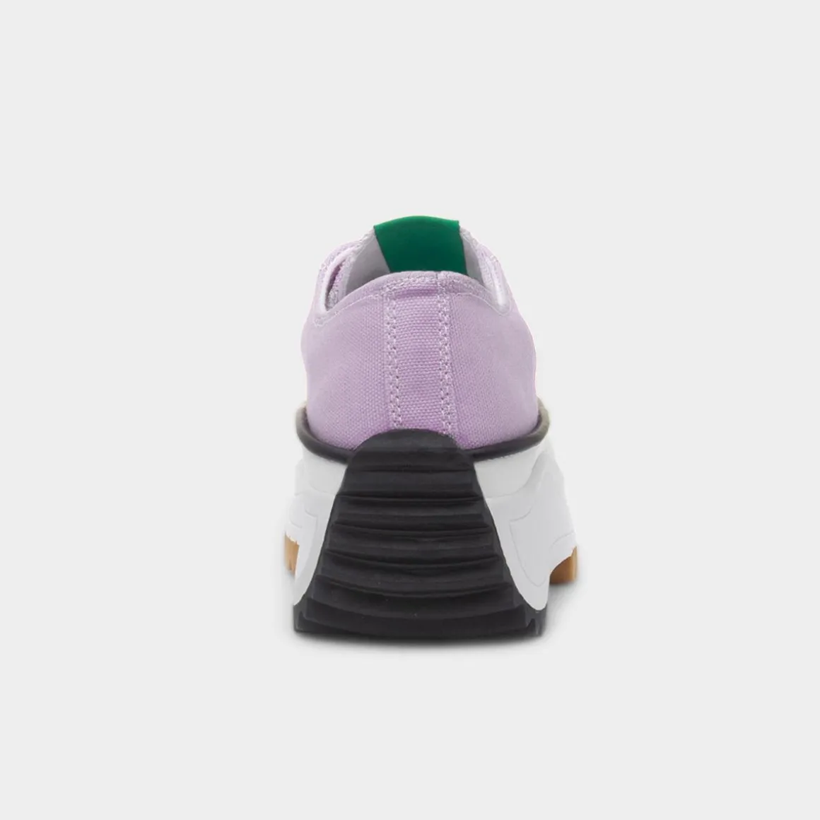 Heavenly Feet Strata Womens Lilac Platform Canvas