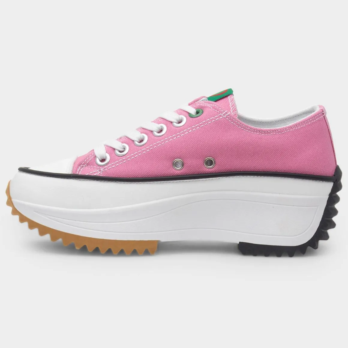 Heavenly Feet Strata Women's Pink Platform Canvas