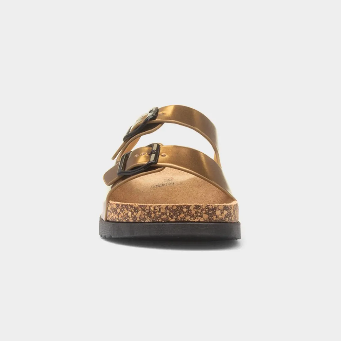 Heavenly Feet Totnes Womens Old Gold Mule Sandal