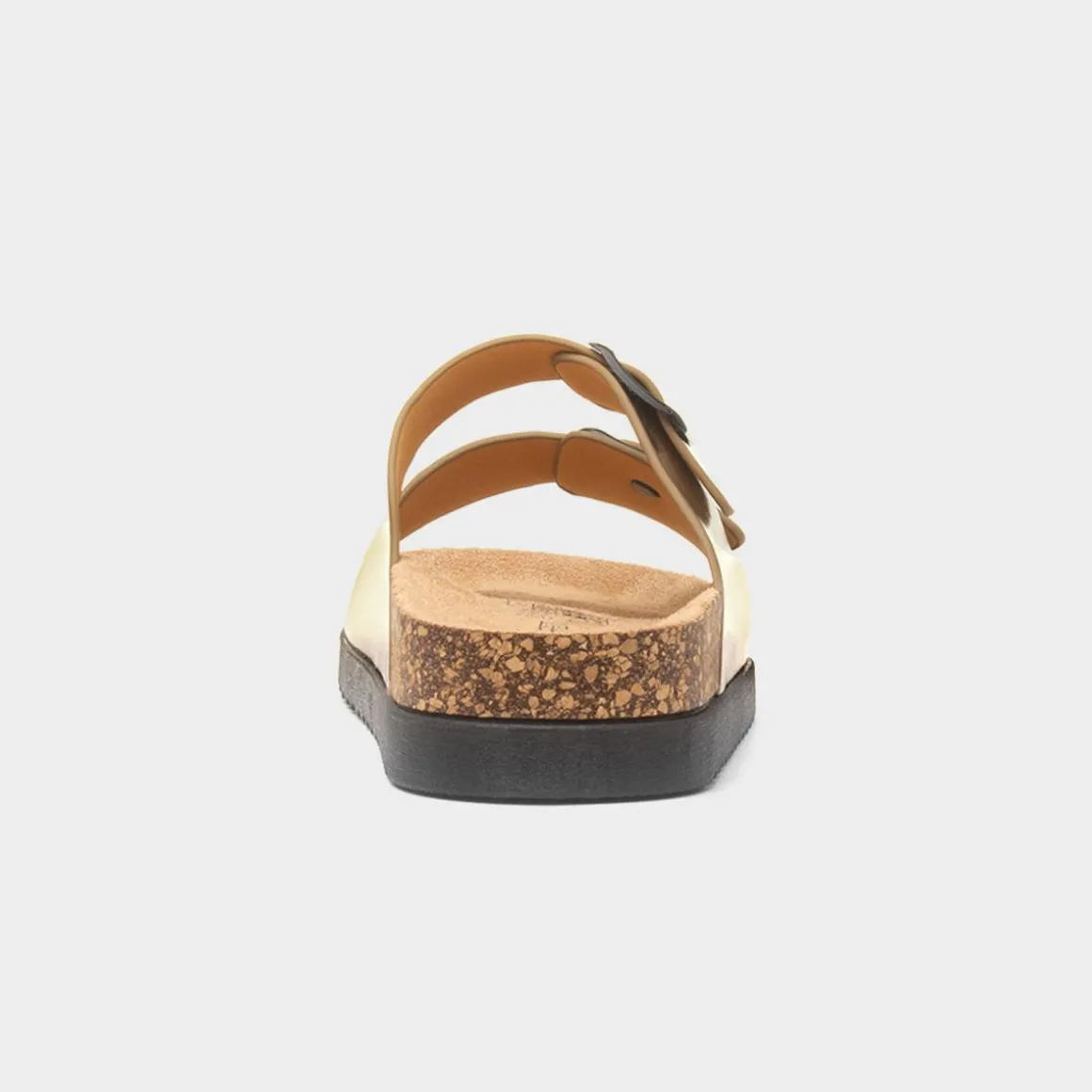 Heavenly Feet Totnes Womens Old Gold Mule Sandal