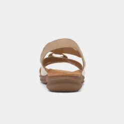 Heavenly Feet Trace Womens Beige Sandal