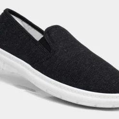 Hobos Baker Mens Grey Twin Gusset Canvas