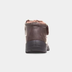 Hobos Brendan Mens Brown Faux Fur Lined Boot